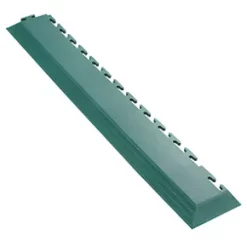 Ecotile E500/7 Interlocking Corner Edge Ramp Green 590 x 90mm 2 Pack