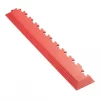 Garage Floor Tile Company X Joint Interlocking Corner Edge Ramp Red 587 x 90mm 2 Pack