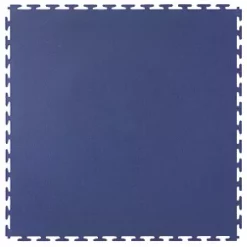 Ecotile E500/7 Interlocking Floor Tile Blue 500 x 500mm 4 Pack