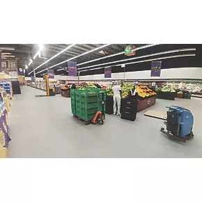 Ecotile E500/7 Interlocking Floor Tile Light Grey 500 x 500mm 4 Pack 6 Ecotile E500/7 Interlocking Floor Tile Light Grey 500 x 500mm 4 Pack - Image 6