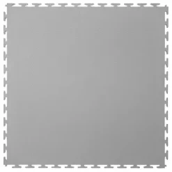 Ecotile E500/7 Interlocking Floor Tile Light Grey 500 x 500mm 4 Pack