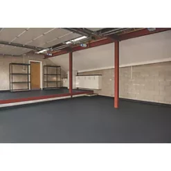 Garage Floor Tile Company X Joint Interlocking Floor Tile Graphite 497 x 497mm 4 Pack -Cheap Underfloor Heating Store 386RV A4