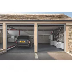 Garage Floor Tile Company X Joint Interlocking Floor Tile Graphite 497 x 497mm 4 Pack -Cheap Underfloor Heating Store 386RV A5