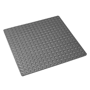 Mottez Shock-Absorbing Floor Mat Grey 620 x 620mm 1 Mottez Shock-Absorbing Floor Mat Grey 620 x 620mm