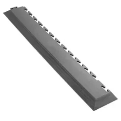 Ecotile E500/7 Interlocking Corner Edge Ramp Graphite 590 x 90mm 2 Pack