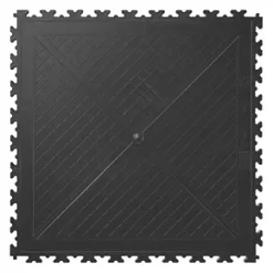 Garage Floor Tile Company X Joint Double Garage Interlocking Floor Tile Pack Black / Red 27m² -Cheap Underfloor Heating Store 580RV A4