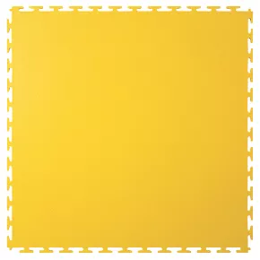 Ecotile E500/7 Interlocking Floor Tile Yellow 500 x 500mm 4 Pack 1 Ecotile E500/7 Interlocking Floor Tile Yellow 500 x 500mm 4 Pack