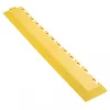 Ecotile E500/7 Interlocking Corner Edge Ramp Yellow 590 x 90mm 2 Pack
